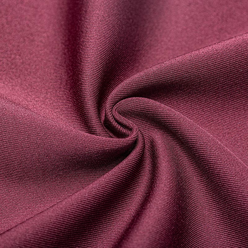 87% Poly 13% High elasticitySpandex Single scuba knitting fabric 