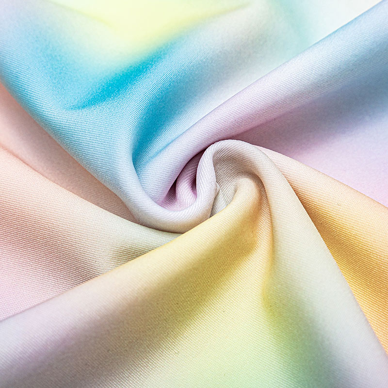 88% Polyester 12% Spandex Tricot height quality with Rich colors