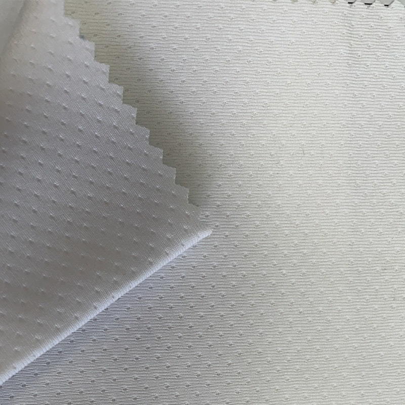 50% Recycle Poly, 50% Poly Knit fabric Highly Breathable