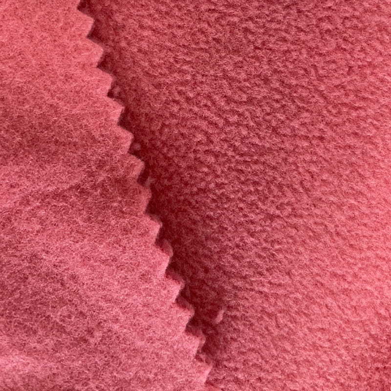 70% Recycle Poly 30% Poly Fleece Fine Fabric