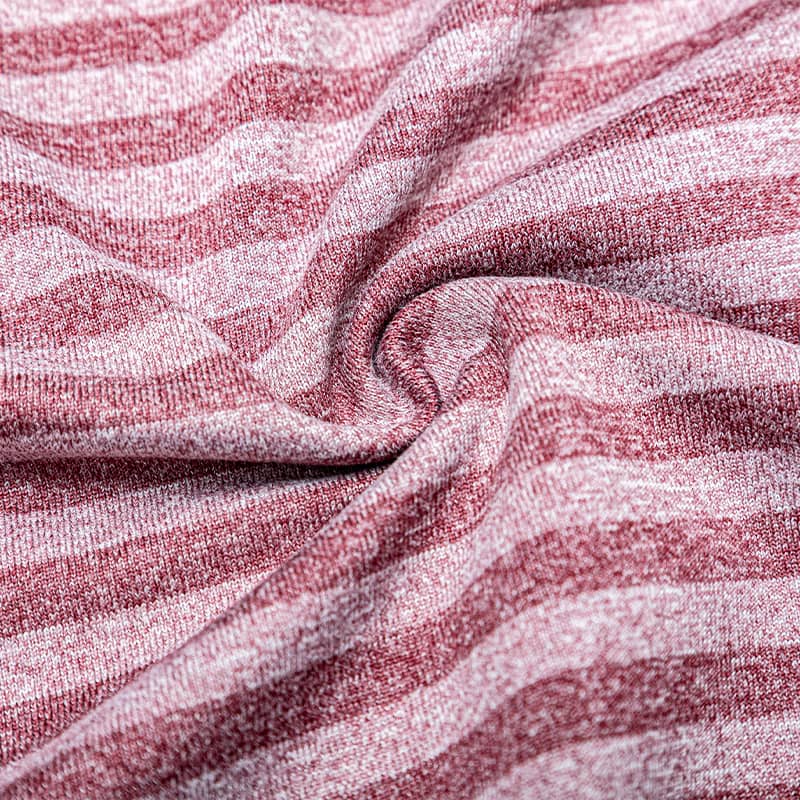 100% Polyester CD stripes Single Jersey