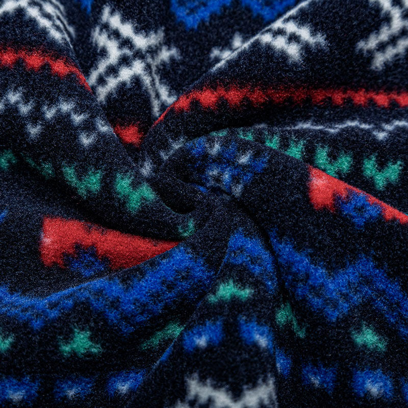 100% Poly Fleece Polyester comfortable embroidery