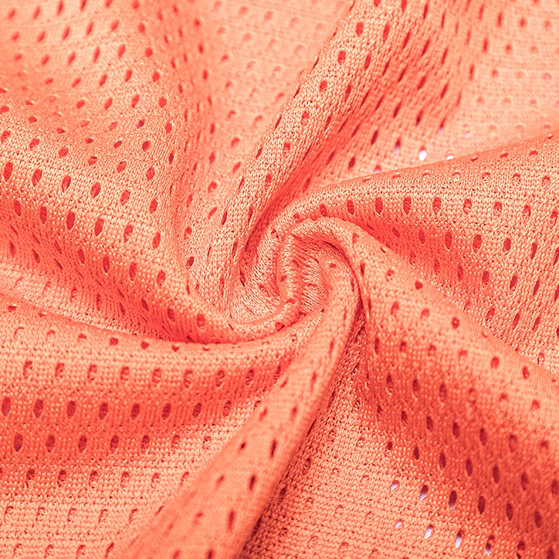 100% Poly Warp knitted 5*1 Cool mesh cold sports fabric